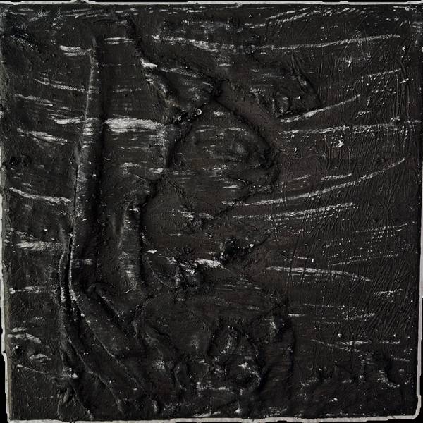 Noir Abstract Painting Kalyna  Seriakovska - Subjektiv.art