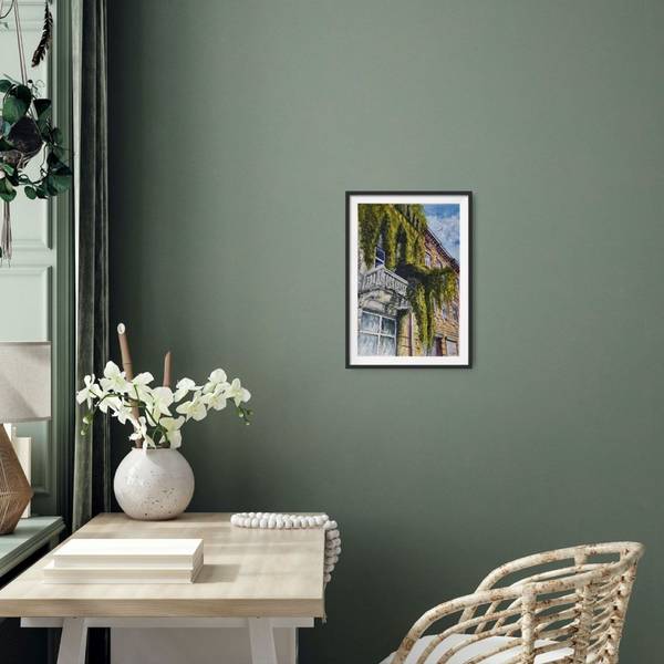 The power of plants Expressive and gestural Painting Olena Yemelianova - Subjektiv.art