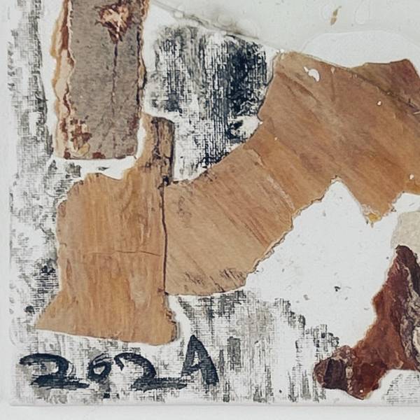 Fragments Collage Painting Kalyna Seriakovska - Subjektiv.art