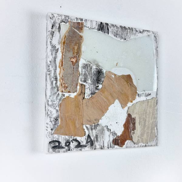 Fragments Collage Painting Kalyna Seriakovska - Subjektiv.art