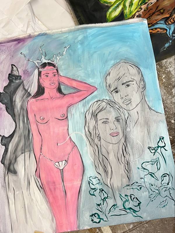 Fruit of Love Impressionistic Painting Ellada Ludogo - Subjektiv.art