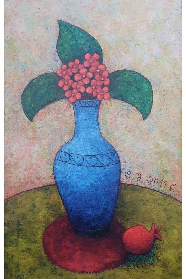 Flowers in a vase  - Subjektiv.art