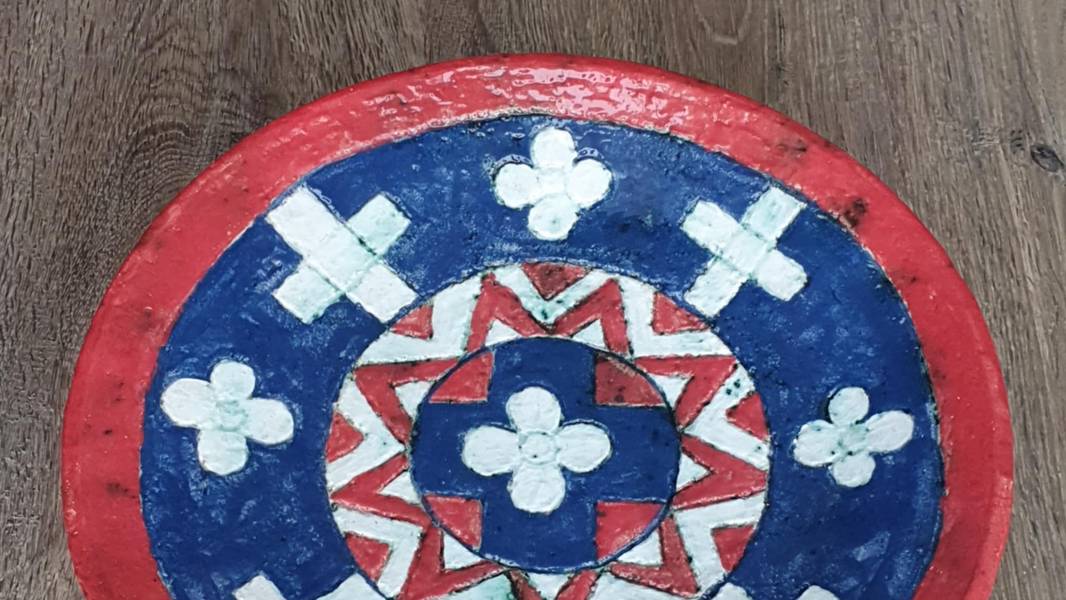 A vase for fruit Fine Art Ceramic David Sharashydze - Subjektiv.art