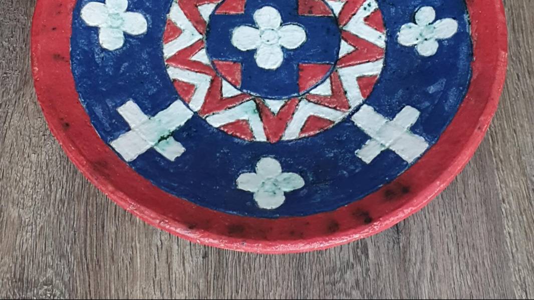 A vase for fruit Fine Art Ceramic David Sharashydze - Subjektiv.art