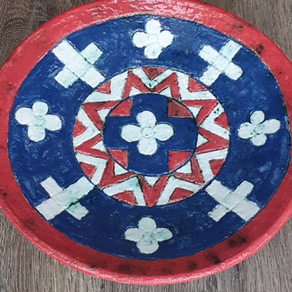 A vase for fruit Fine Art Ceramic David Sharashydze - Subjektiv.art