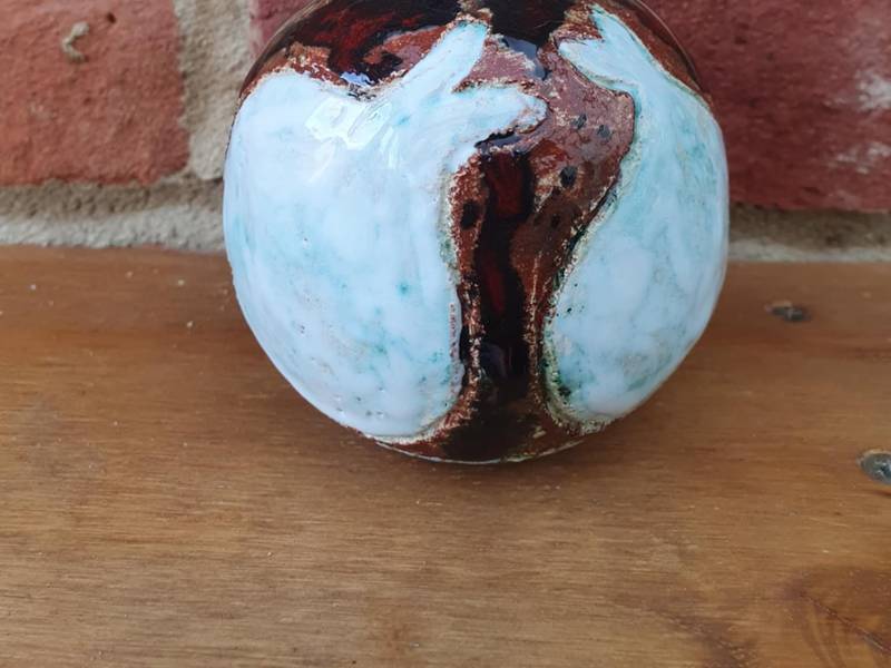 Pomegranate vase Fine Art Ceramic David Sharashydze - Subjektiv.art