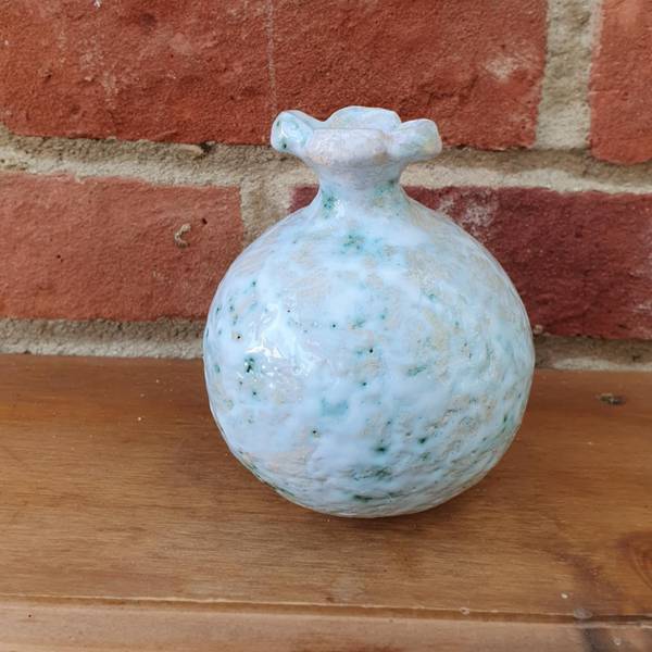 Pomegranate vase Fine Art Ceramic David Sharashydze - Subjektiv.art