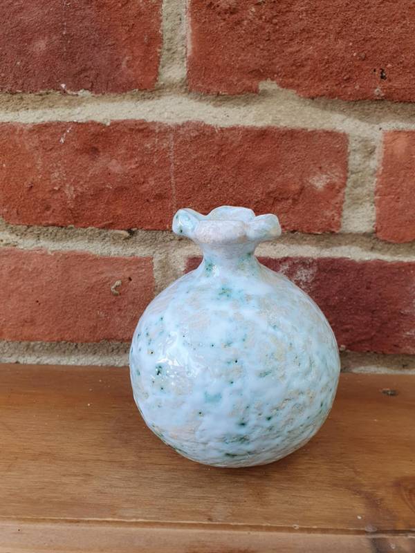 Pomegranate vase Fine Art Ceramic David Sharashydze - Subjektiv.art