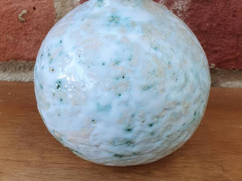 Pomegranate vase Fine Art Ceramic David Sharashydze - Subjektiv.art