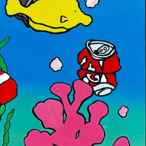 Ocean Pop art Painting Sestry Feldman - Subjektiv.art