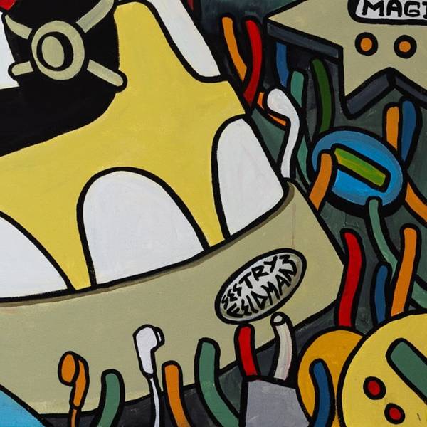 Cyborglys Pop art Painting Sestry Feldman - Subjektiv.art