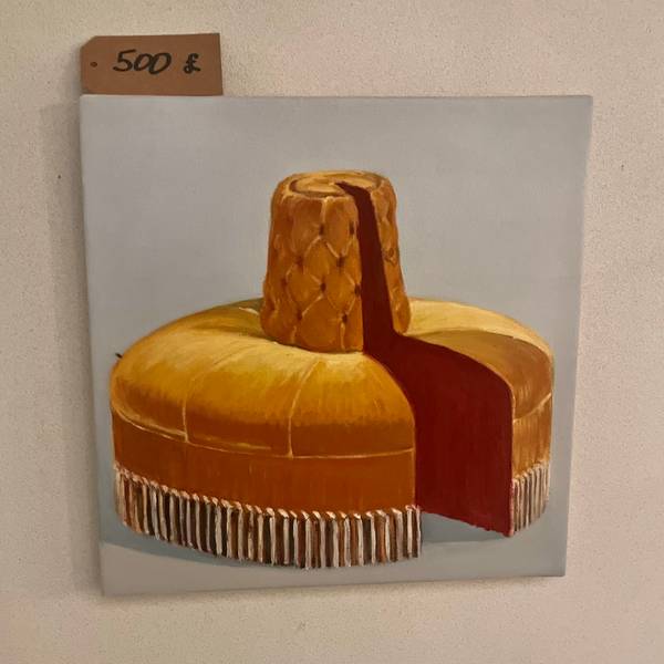 Couch Surrealistic Painting Darina Smolkina - Subjektiv.art