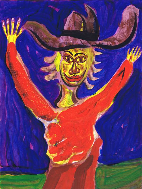  "Personage in hat"  - Subjektiv.art