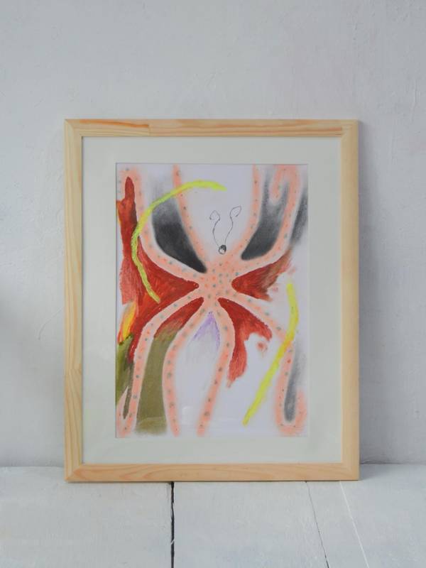 spider Abstract Mixed media Yehor Hrybovych - Subjektiv.art