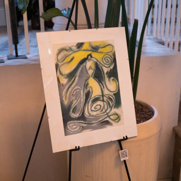 endless spiral Abstract Drawing Yehor Hrybovych - Subjektiv.art