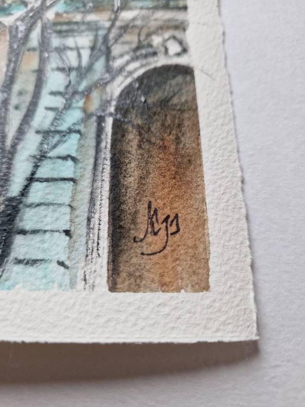 Invincible beauty  Expressive and gestural Painting Olena  Yemelianova - Subjektiv.art