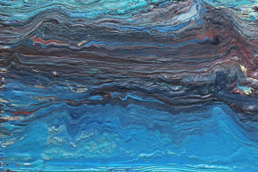 Pridoli Abstract Mixed media Max Vityk - Subjektiv.art