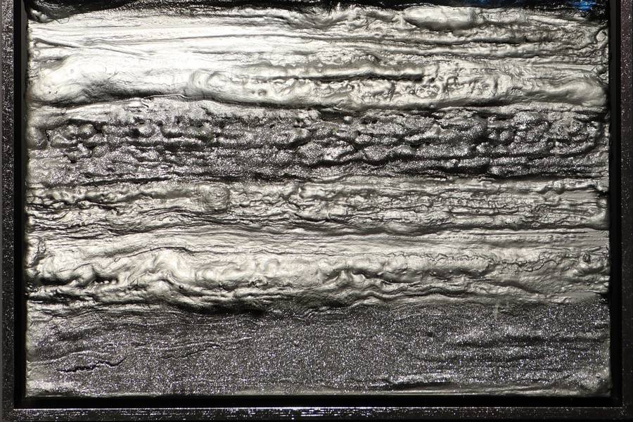 Silver ore 8 Abstract Mixed media Max Vityk - Subjektiv.art