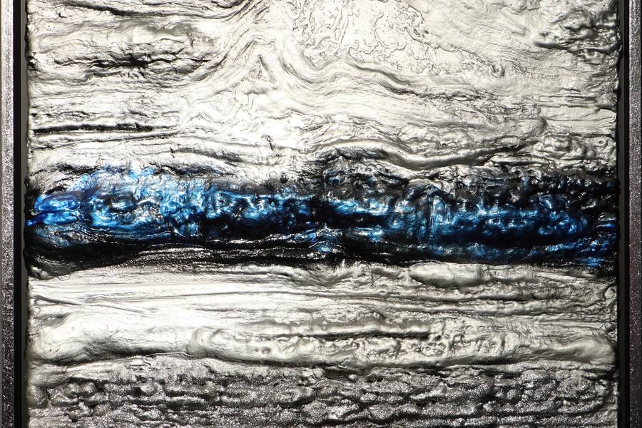 Silver ore 8 Abstract Mixed media Max Vityk - Subjektiv.art