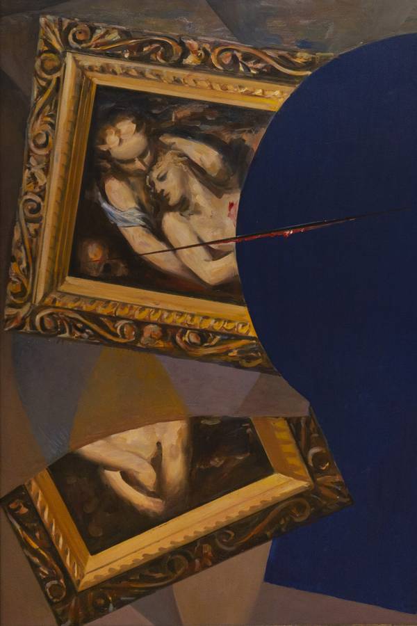 Delicate Incision Fine Art Painting Private Profile - Subjektiv.art