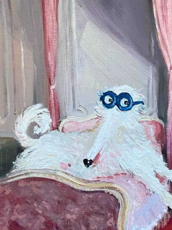 Siesta  Fine Art Painting Darina Smolkina - Subjektiv.art