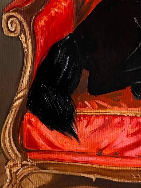 Pink latex Fine Art Painting Darina Smolkina - Subjektiv.art