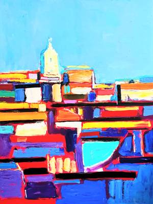 City scape . Noon - Subjektiv.art