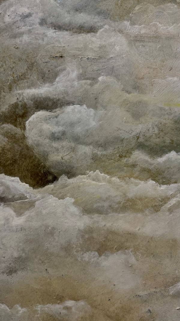 Serie nuages n2 Unspecified Painting Muriel Evangelista - Subjektiv.art