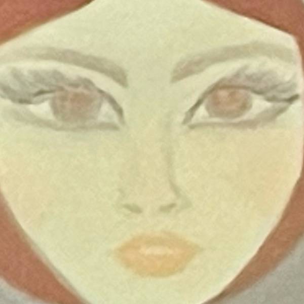 In the mirror Fine Art Painting Zohreh Fattah - Subjektiv.art