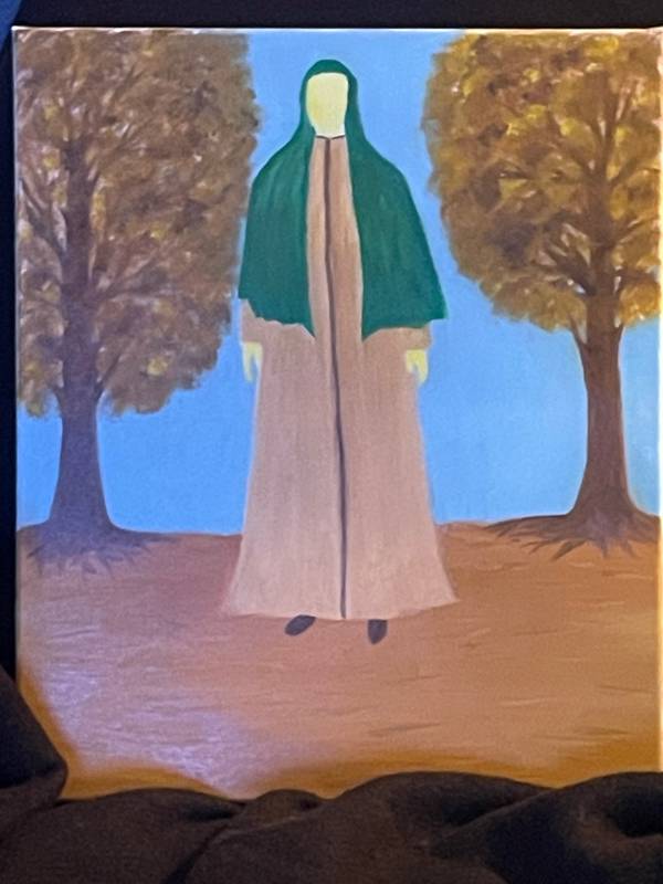 Mahdi will come Fine Art Painting Zohreh Fattah - Subjektiv.art