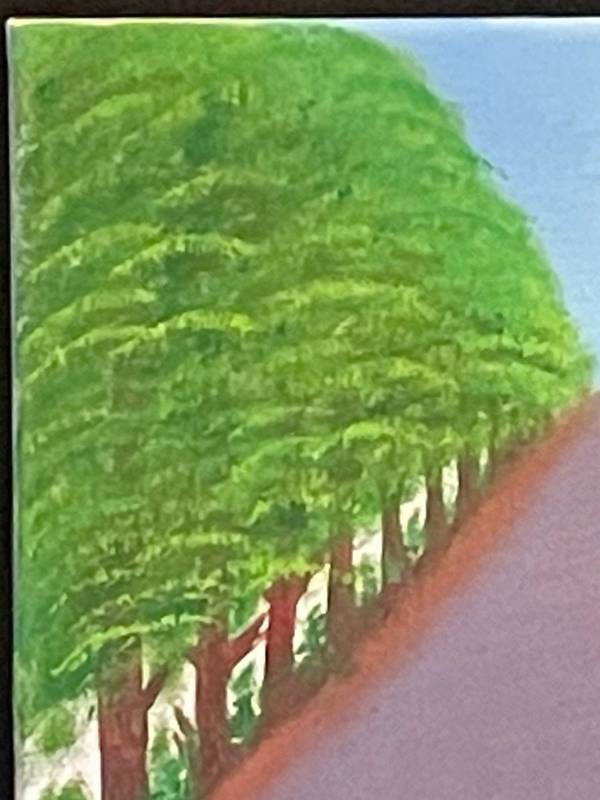 Green way Fine Art Painting Zohreh Fattah - Subjektiv.art