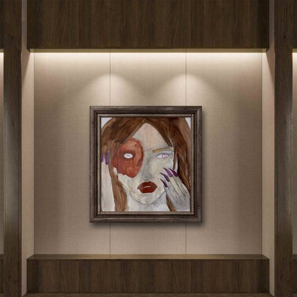 My wound is healed and the pain is gone Naive Painting Kateryna Kopeikina - Subjektiv.art