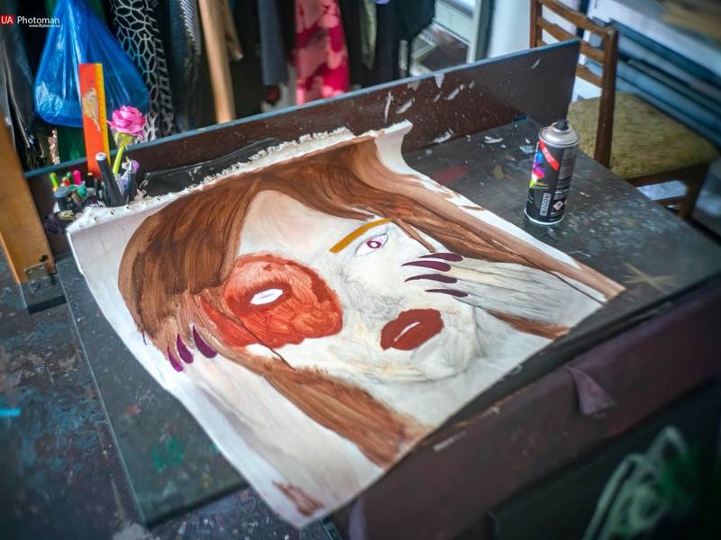 My wound is healed and the pain is gone Naive Painting Kateryna Kopeikina - Subjektiv.art