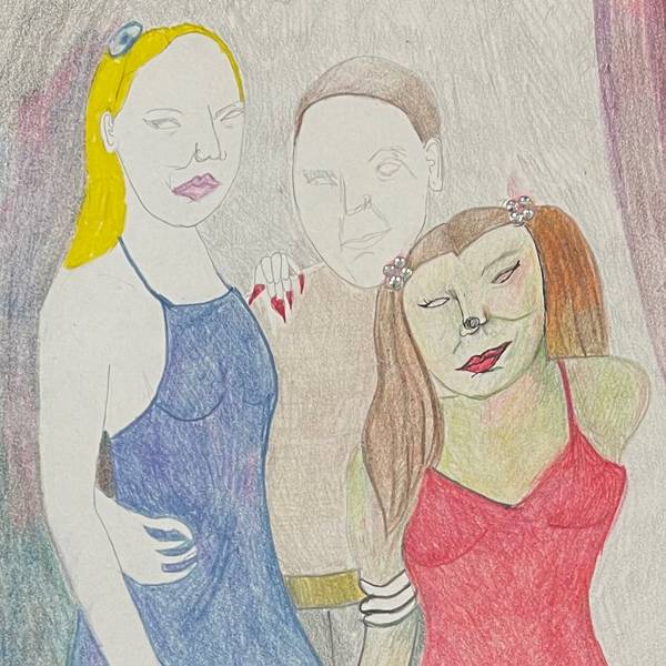 Dark sofit Naive Painting Kateryna Kopeikina - Subjektiv.art