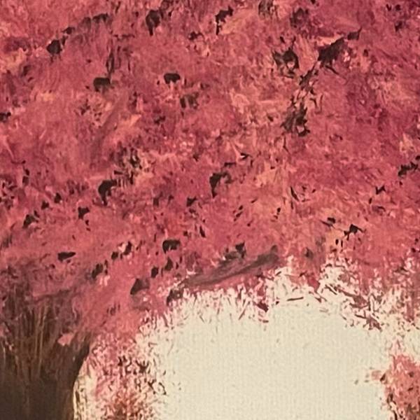 Sakura Fine Art Painting Zohreh Fattah - Subjektiv.art