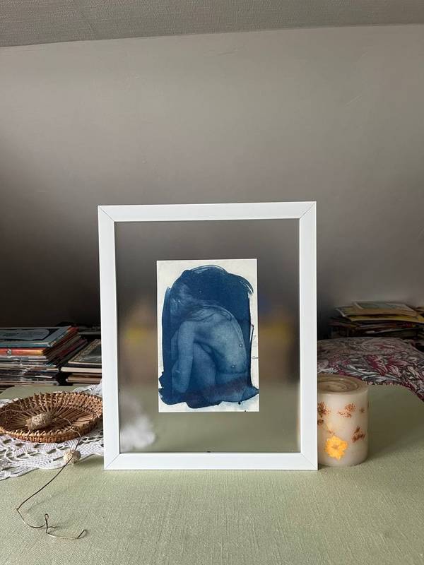 This is my letter to the world Impressionistic Engraving Bohdana Tkach - Subjektiv.art