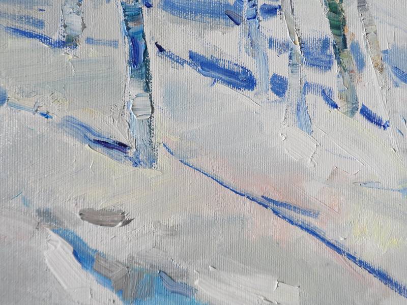 Sunny day Expressive and gestural Painting Yehor Dulin - Subjektiv.art
