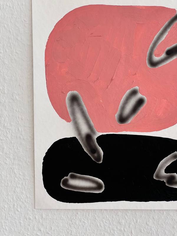 Movement Abstract Painting Socia Socia - Subjektiv.art