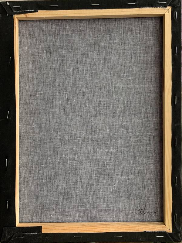 Quiet evening Expressive and gestural Painting Anna Sharynska - Subjektiv.art