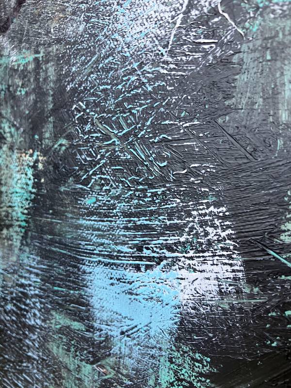 Damages Dommage Abstract Painting Audrey HENRY - Subjektiv.art