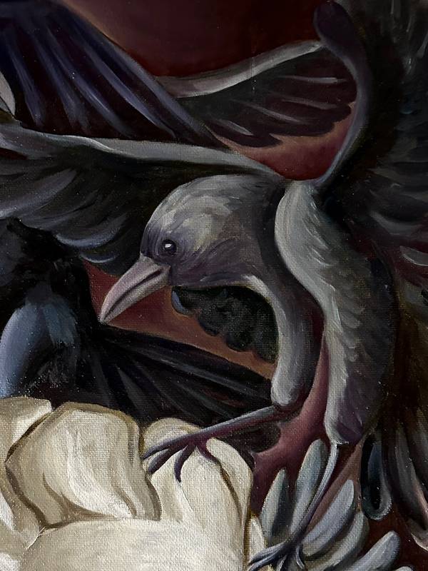 Fear  Fine Art Painting Neonila  Korotash  - Subjektiv.art