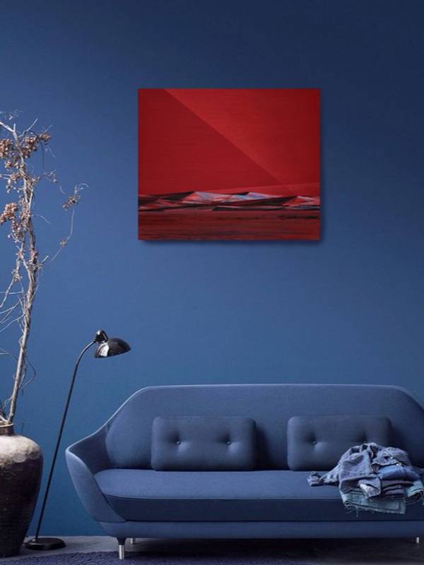 Martian landscape Fine Art Painting IRYDIY Iryna Dzyndra - Subjektiv.art