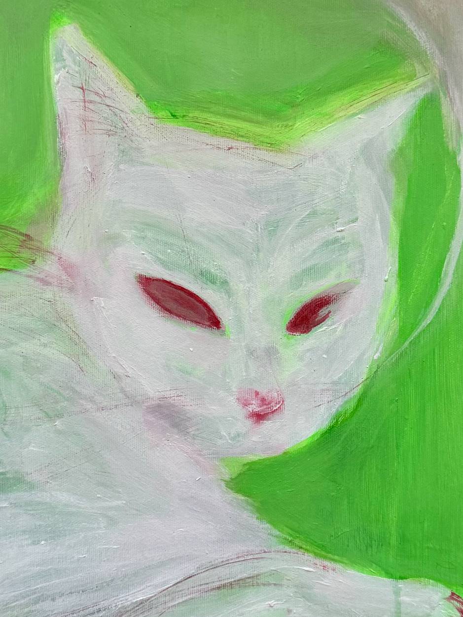 Kitty has a temper Unspecified Painting Yana Yarosh - Subjektiv.art