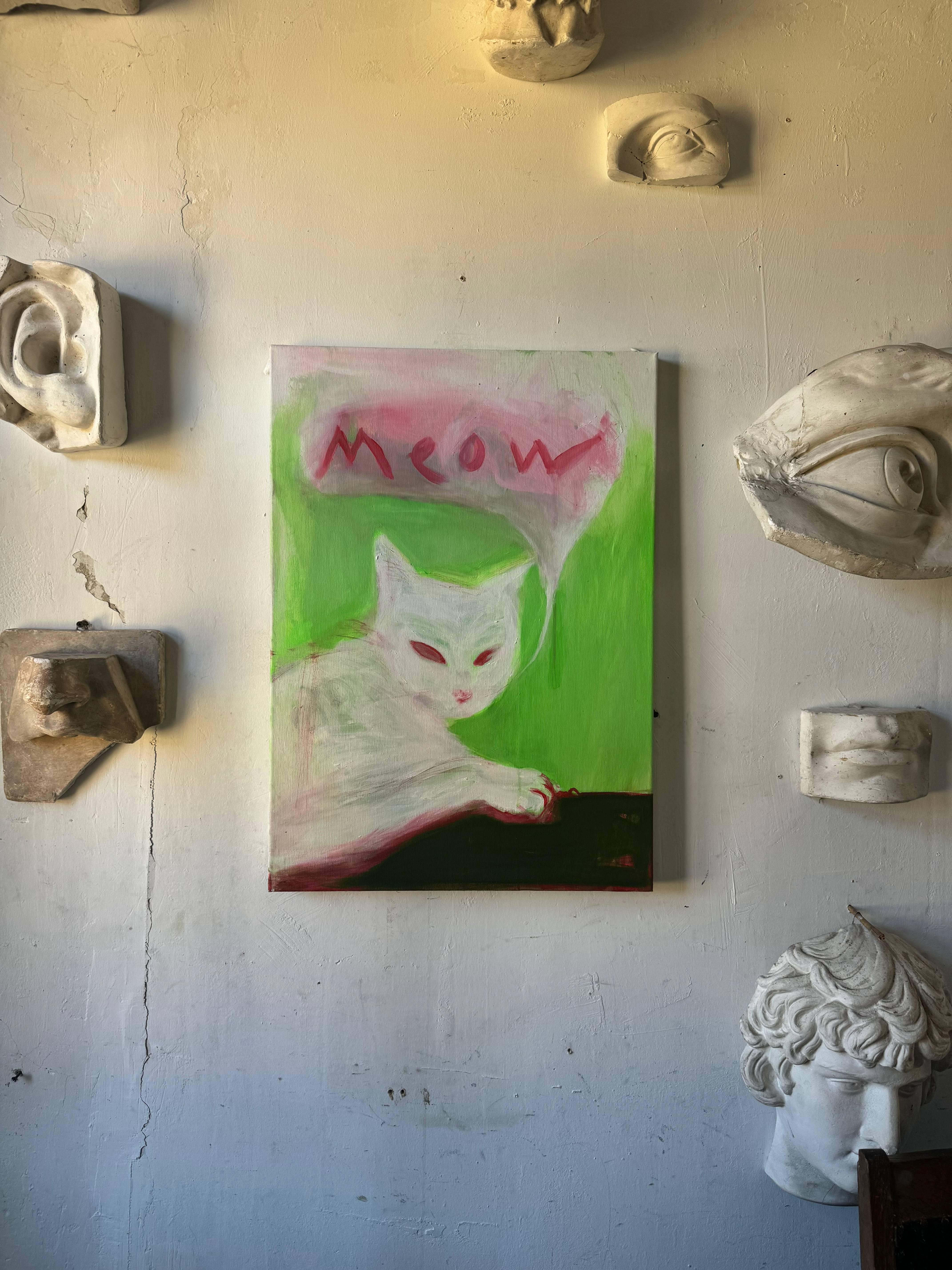 Kitty has a temper Unspecified Painting Yana Yarosh - Subjektiv.art