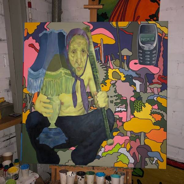 Mentality Collage Painting Sestry Feldman - Subjektiv.art