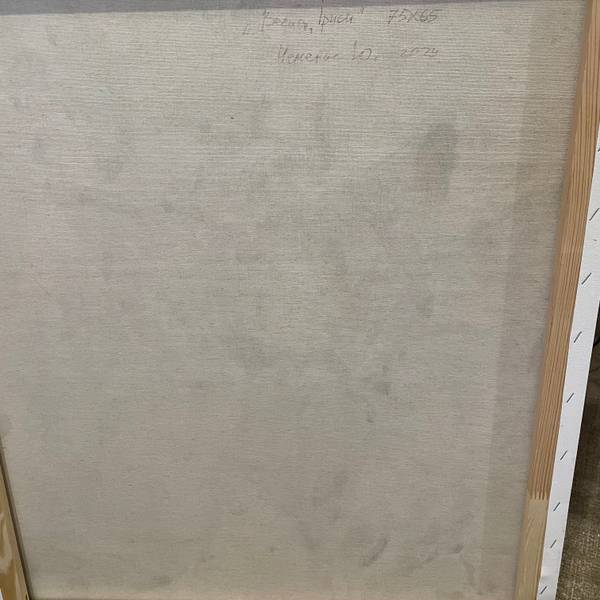 Irises.Evening Fine Art Painting Julia Chemerys - Subjektiv.art