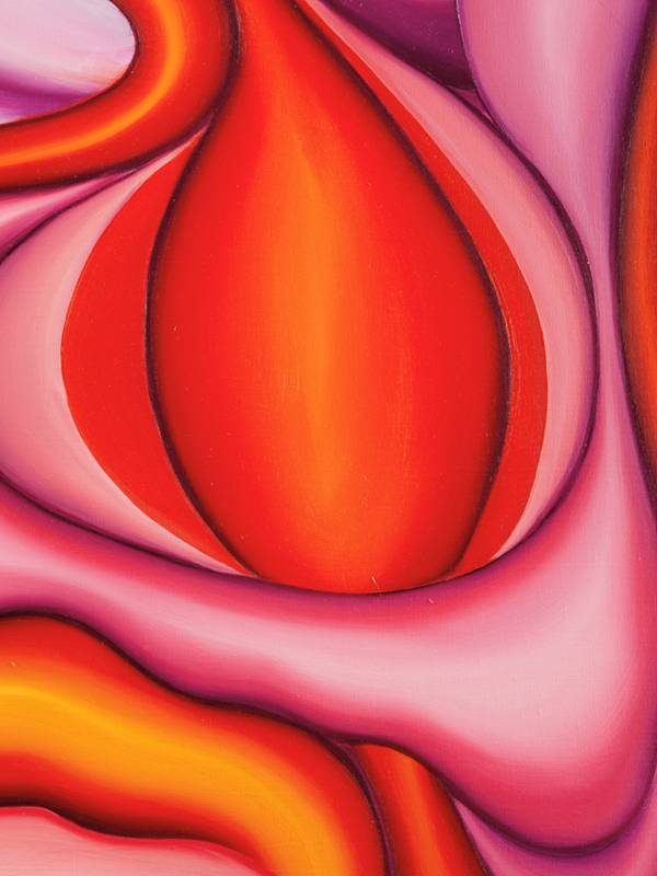 Fruit of love Expressive and gestural Painting Anna Kostritskaya - Subjektiv.art