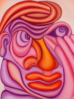 St. Donnie Fine Art Painting Anna Kostritskaya - Subjektiv.art