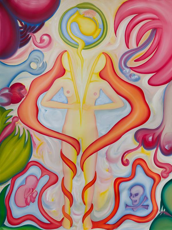 Catharsis Surrealistic Painting Anna Kostritskaya - Subjektiv.art