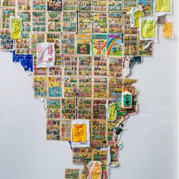 Brazil Collage Painting Maisa Champalimaud - Subjektiv.art
